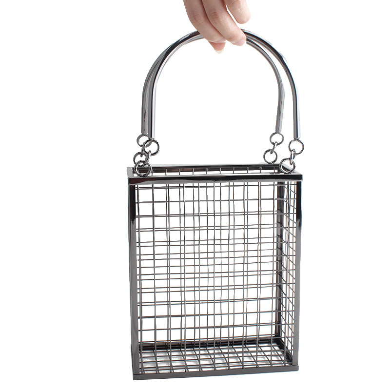 Luxury Bags For Summer - Bolso de hombro hueco de Metal