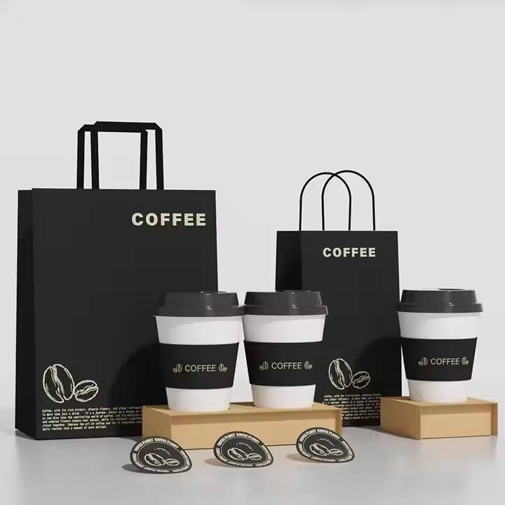 Luxury Bags Logo - Bolsas de Papel Cartón Blanco de