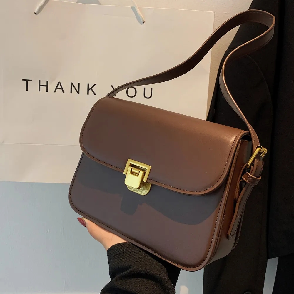 Luxury Bags News - Bolso de hombro de cuero PU