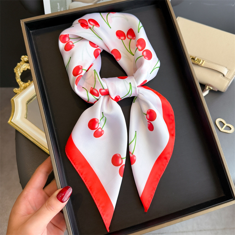 Luxury Bags In China - Bufanda cuadrada de satén de lujo