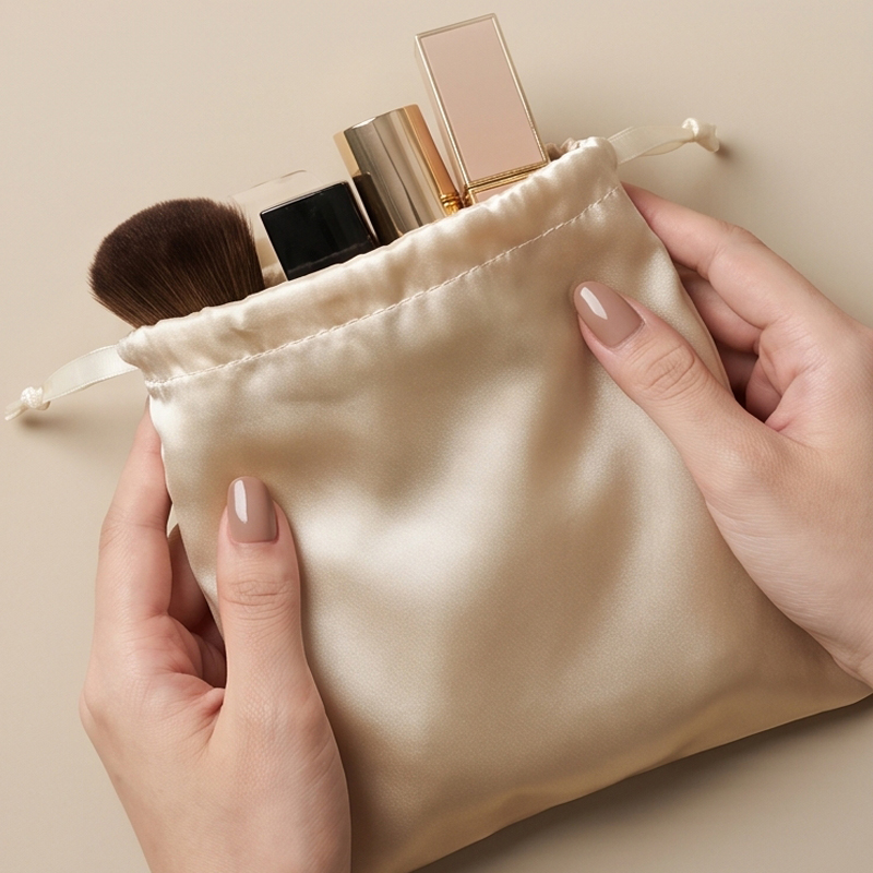 Bolsa de Satén Ligera de Lujo  - Luxury Bags Logo reseña y precio