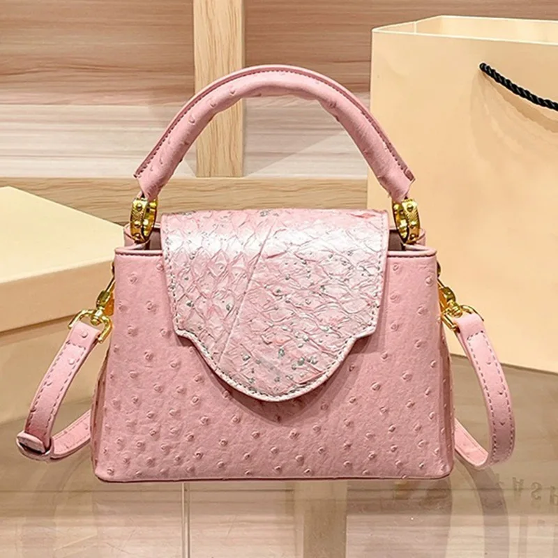Bolso de Mano de Cuero con Est - Luxury Bags For Women Sale reseña y precio