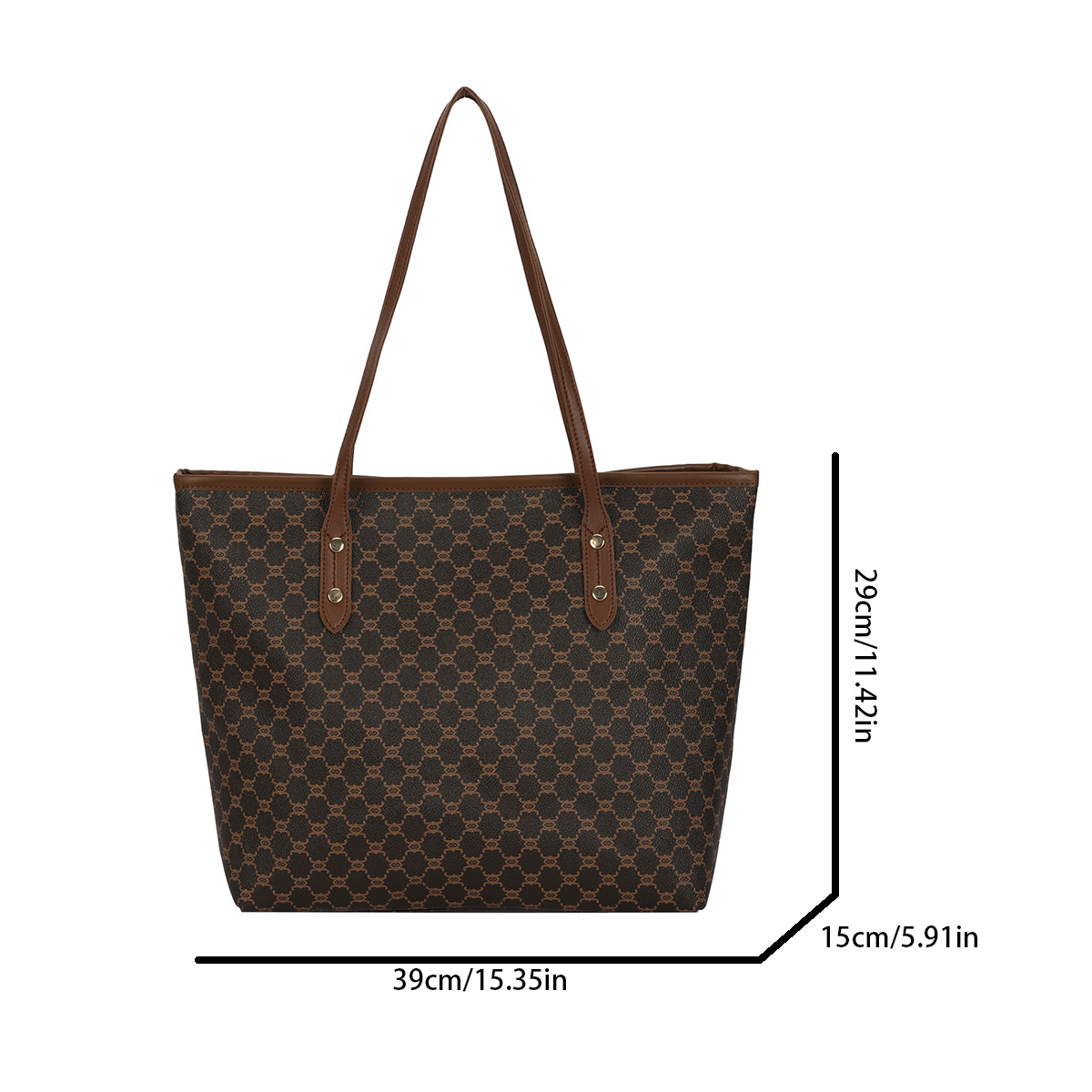 Bolso de Hombro Vintage de Luj - Tote Bag Leather Monogram reseña y precio