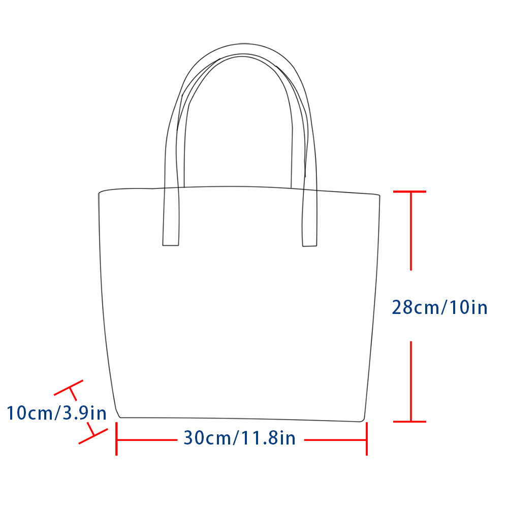 Bolso de mano con monograma de - Tote Bag Leather Monogram reseña y precio