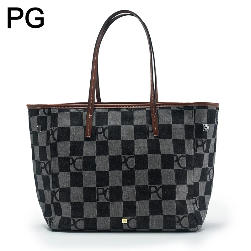 Bolso Tote con Monograma a Cua - Tote Bag Leather Monogram reseña y precio
