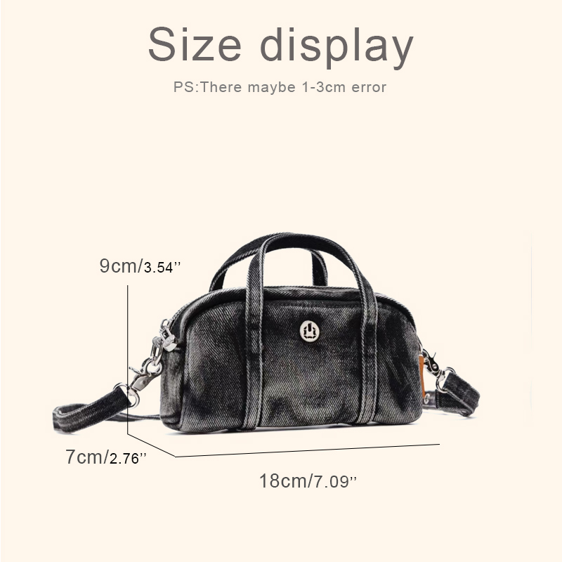 Mini bolsos de mezclilla infor - Luxury Bags In China reseña y precio