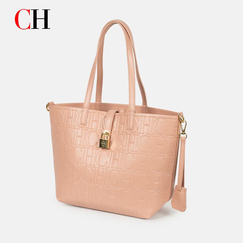 Bolso Tote CH con Monograma en - Tote Bag Leather Monogram reseña y precio