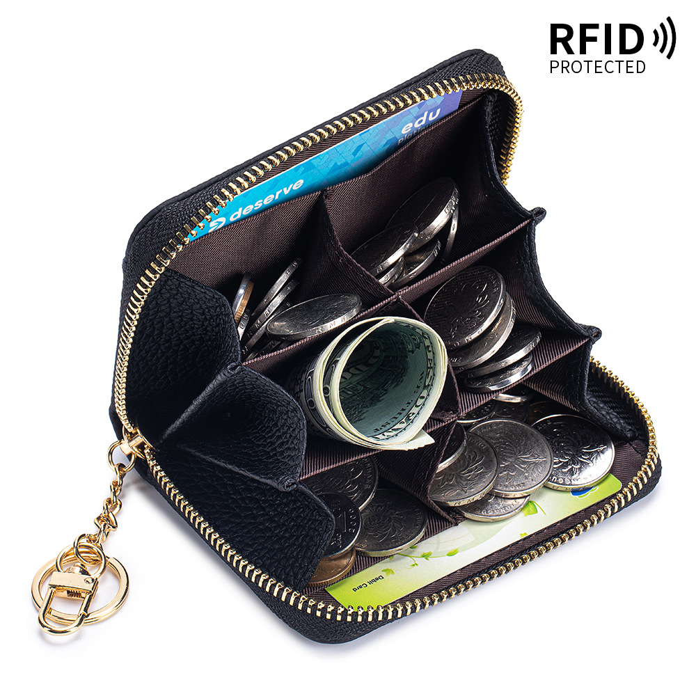 Tarjeteros de lujo de cuero ge - Luxury Bags Made In China reseña y precio