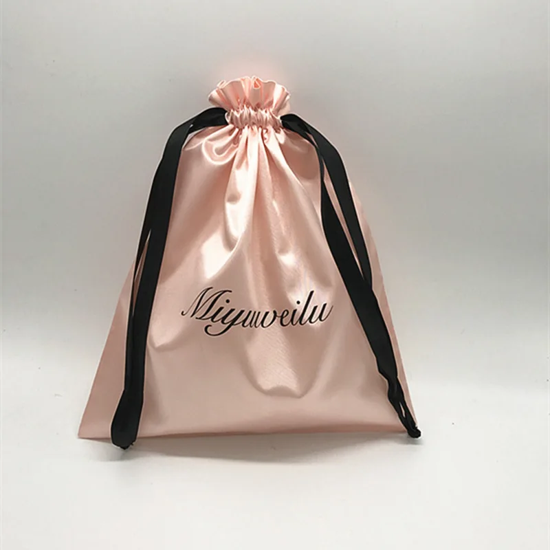 Bolsa de pelo de satén de lujo - Luxury Bags Logo reseña y precio