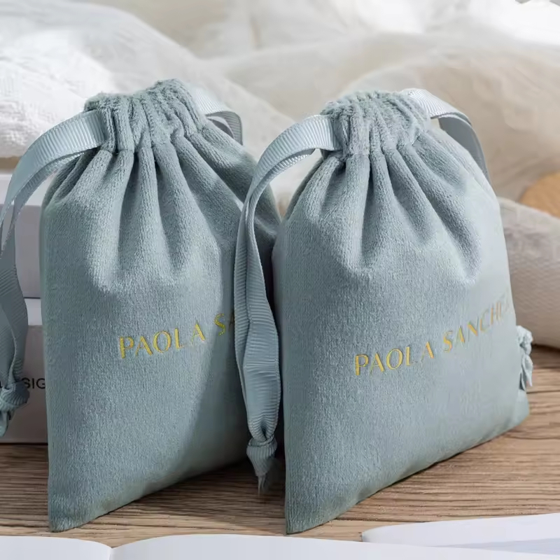 Bolsa de Terciopelo de Lujo co - Luxury Bags Logo reseña y precio