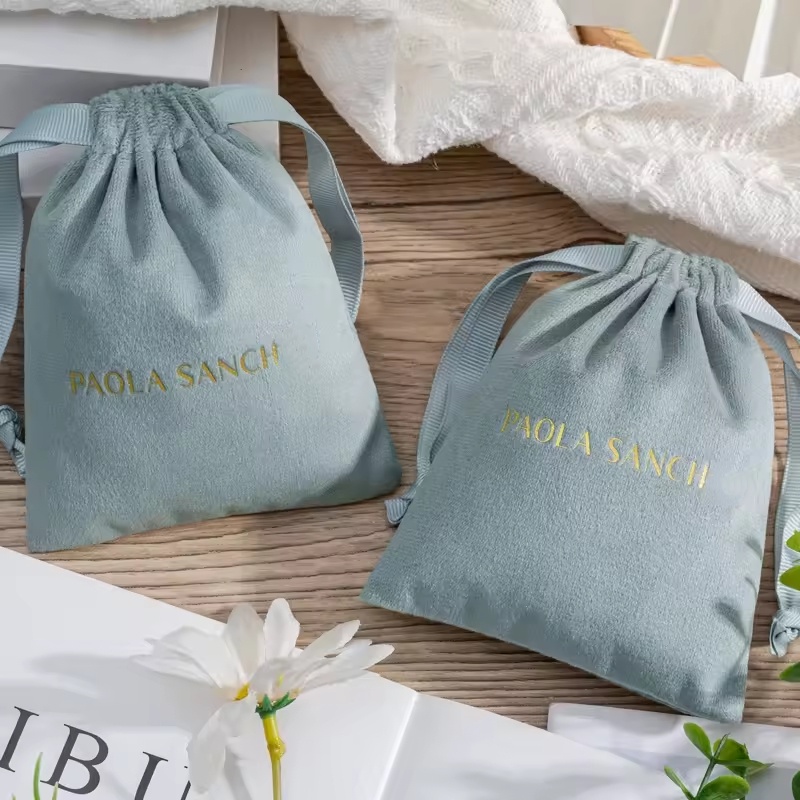 Bolsa de Terciopelo de Lujo co - Luxury Bags Logo reseña y precio