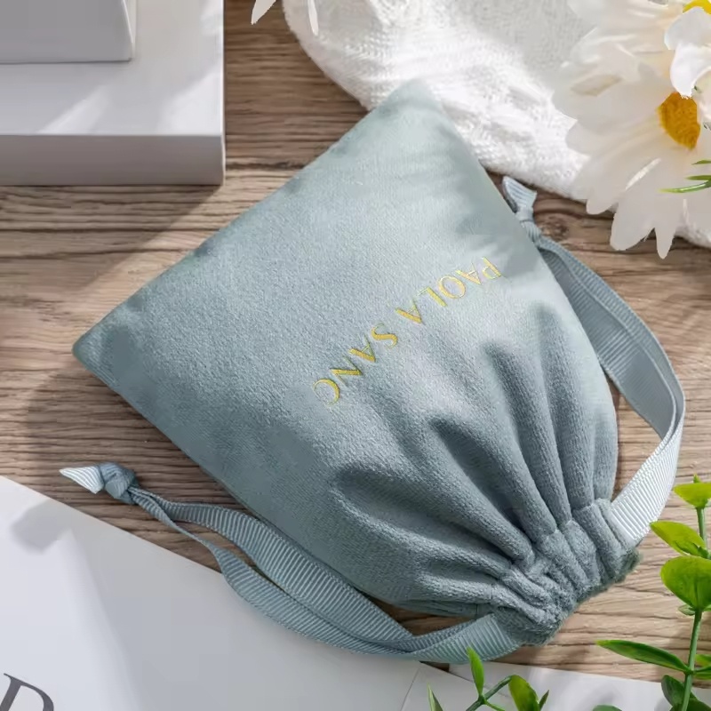 Bolsa de Terciopelo de Lujo co - Luxury Bags Logo reseña y precio