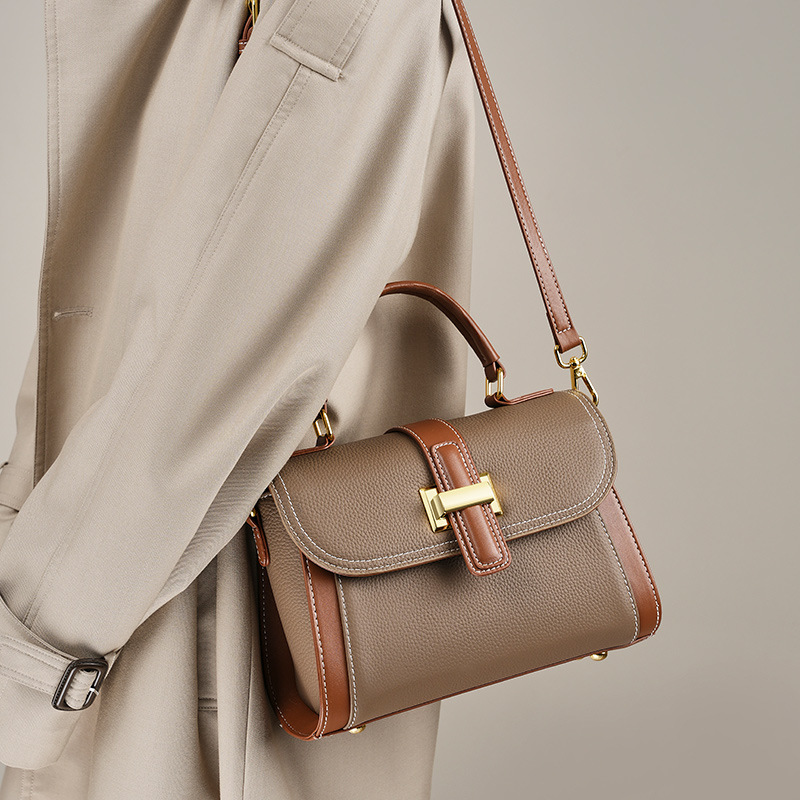 Bolso Bandolera de Cuero Genui - Luxury Bags For Women Sale reseña y precio